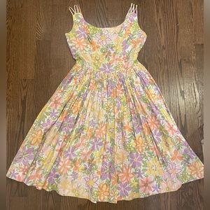 Vintage floral dress